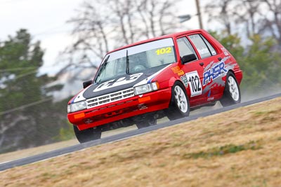 102;1986-Toyota-Corolla-AE82;21-March-2008;Australia;Bathurst;FOSC;Festival-of-Sporting-Cars;Improved-Production;Mt-Panorama;NSW;New-South-Wales;Scott-Hunter;auto;motorsport;racing;super-telephoto