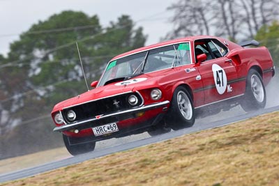 47;1969-Ford-Mustang-Fastback;21-March-2008;Alan-Evans;Australia;Bathurst;FOSC;Festival-of-Sporting-Cars;Mt-Panorama;NSW;New-South-Wales;Regularity;auto;motorsport;racing;super-telephoto