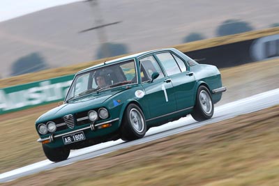 1;1974-Alfetta-Sedan;21-March-2008;Australia;Bathurst;FOSC;Festival-of-Sporting-Cars;Mt-Panorama;NSW;New-South-Wales;Pat-Curda;Regularity;auto;motorsport;movement;racing;speed;super-telephoto