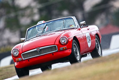 134;1969-MGB;21-March-2008;Australia;Bathurst;FOSC;Festival-of-Sporting-Cars;Mt-Panorama;NSW;New-South-Wales;Peter-Bennett;Regularity;auto;motorsport;racing;super-telephoto