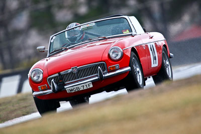 14;1971-MGB;21-March-2008;Australia;Bathurst;Dale-Miller;FOSC;Festival-of-Sporting-Cars;Mt-Panorama;NSW;New-South-Wales;Regularity;auto;motorsport;racing;super-telephoto