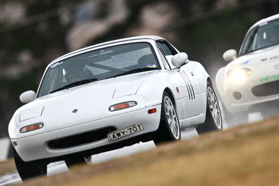 111;1989-Mazda-MX‒5;21-March-2008;Australia;Bathurst;Dennis-Brady;FOSC;Festival-of-Sporting-Cars;Mazda-MX‒5;Mazda-MX5;Mazda-Miata;Mt-Panorama;NSW;New-South-Wales;Regularity;auto;motorsport;racing;super-telephoto