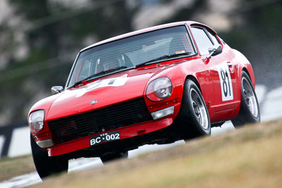 81;1971-Datsun-240Z;21-March-2008;Australia;Barry-Collins;Bathurst;FOSC;Festival-of-Sporting-Cars;Mt-Panorama;NSW;New-South-Wales;Regularity;auto;motorsport;racing;super-telephoto