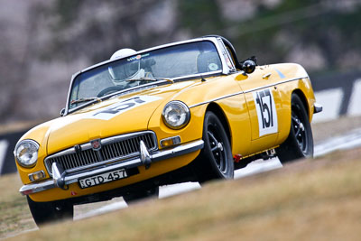 157;1974-MGB;21-March-2008;Australia;Bathurst;FOSC;Festival-of-Sporting-Cars;Geoff-Taylor‒Denning;Mt-Panorama;NSW;New-South-Wales;Regularity;auto;motorsport;racing;super-telephoto