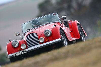 3;1969-Morgan-Plus-8;21-March-2008;Australia;Bathurst;FOSC;Festival-of-Sporting-Cars;Graeme-Downer;Mt-Panorama;NSW;New-South-Wales;Regularity;auto;motorsport;racing;super-telephoto