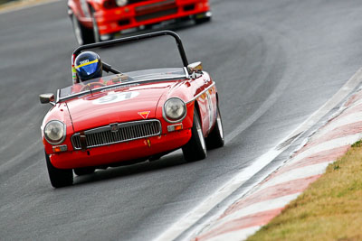 91;1970-MGB-Roadster;21-March-2008;Australia;Bathurst;FOSC;Festival-of-Sporting-Cars;Group-S;Mt-Panorama;NSW;New-South-Wales;Steve-Dunne‒Contant;auto;motorsport;racing;super-telephoto