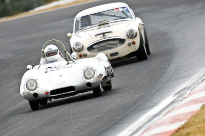 185;1957-Lotus-Eleven-Le-Mans-85;21-March-2008;Australia;Bathurst;FOSC;Festival-of-Sporting-Cars;Group-S;Mt-Panorama;NSW;New-South-Wales;Peter-Yeomans;auto;motorsport;racing;super-telephoto