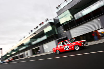 225;1969-BMW-2002-Ti;21-March-2008;Australia;Bathurst;FOSC;Festival-of-Sporting-Cars;Group-N;Historic-Touring-Cars;Justin-Brown;Mt-Panorama;NSW;New-South-Wales;auto;classic;motorsport;movement;racing;speed;vintage;wide-angle