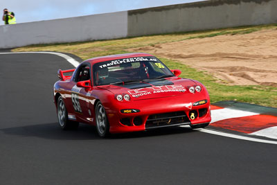 55;1993-Mazda-RX‒7;22-March-2008;Australia;Bathurst;FOSC;Festival-of-Sporting-Cars;Marque-and-Production-Sports;Mt-Panorama;NSW;New-South-Wales;Sam-Silvestro;auto;motorsport;racing;telephoto