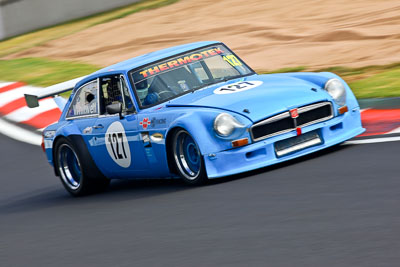 127;1975-MGB-GT-V8;22-March-2008;Australia;Bathurst;FOSC;Festival-of-Sporting-Cars;Marque-and-Production-Sports;Mt-Panorama;NSW;New-South-Wales;Robert-Whitwell;auto;motorsport;racing;telephoto