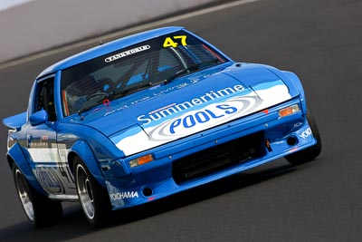 47;1979-Mazda-RX‒7;22-March-2008;Australia;Bathurst;FOSC;Festival-of-Sporting-Cars;M-Stringer;Marque-and-Production-Sports;Mt-Panorama;NSW;New-South-Wales;auto;motorsport;racing;super-telephoto