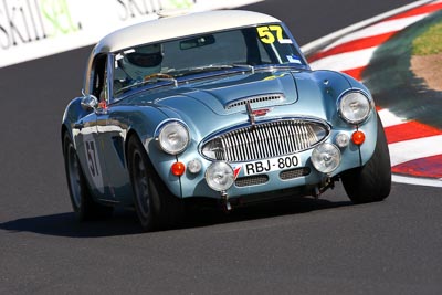 57;1964-Austin-Healey-3000;22-March-2008;Australia;Bathurst;FOSC;Festival-of-Sporting-Cars;Mark-Goldsmith;Marque-and-Production-Sports;Mt-Panorama;NSW;New-South-Wales;auto;motorsport;racing;super-telephoto