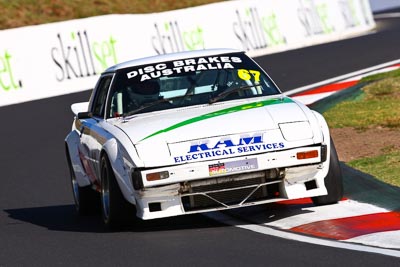67;1980-Mazda-RX‒7;22-March-2008;Australia;Bathurst;FOSC;Festival-of-Sporting-Cars;Marque-and-Production-Sports;Mt-Panorama;NSW;New-South-Wales;Roy-Anderson;auto;motorsport;racing;super-telephoto