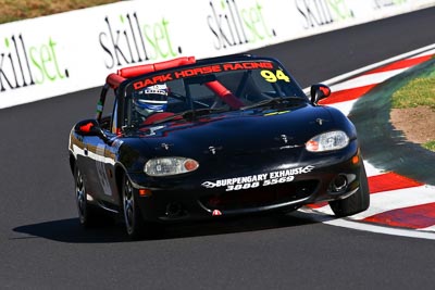 94;1998-Mazda-MX‒5;22-March-2008;Ashley-Miller;Australia;Bathurst;FOSC;Festival-of-Sporting-Cars;Marque-and-Production-Sports;Mazda-MX‒5;Mazda-MX5;Mazda-Miata;Mt-Panorama;NSW;New-South-Wales;auto;motorsport;racing;super-telephoto