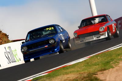 221;1978-Mitsubishi-LB-Hatch;22-March-2008;Andrew-Paine;Australia;Bathurst;FOSC;Festival-of-Sporting-Cars;Marque-and-Production-Sports;Mt-Panorama;NSW;New-South-Wales;auto;motorsport;racing;super-telephoto