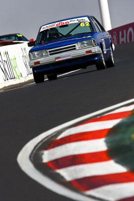 62;1986-Nissan-Bluebird;22-March-2008;Australia;Bathurst;FOSC;Festival-of-Sporting-Cars;Kevin-de-Main;Marque-and-Production-Sports;Mt-Panorama;NSW;New-South-Wales;auto;motorsport;racing;super-telephoto