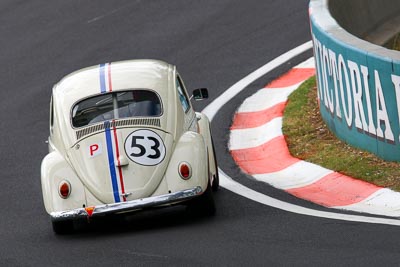 53;1958-Volkswagen-Beetle;22-March-2008;Australia;Bathurst;FOSC;Festival-of-Sporting-Cars;Group-N;Historic-Touring-Cars;Mt-Panorama;NSW;New-South-Wales;Tom-Law;auto;classic;motorsport;racing;super-telephoto;vintage