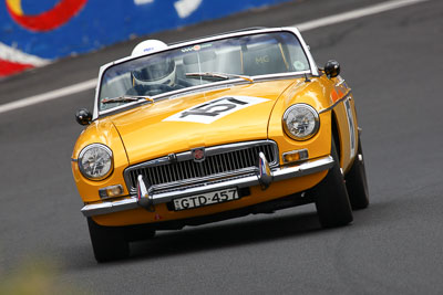 157;1974-MGB;22-March-2008;Australia;Bathurst;FOSC;Festival-of-Sporting-Cars;Geoff-Taylor‒Denning;Mt-Panorama;NSW;New-South-Wales;Regularity;auto;motorsport;racing;super-telephoto