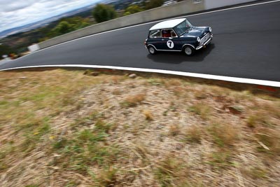 7;1965-Morris-Cooper-S;22-March-2008;Australia;Bathurst;FOSC;Festival-of-Sporting-Cars;Graham-George;Mt-Panorama;NSW;New-South-Wales;Regularity;auto;grass;motorsport;racing;wide-angle