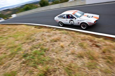 28;1979-Alfetta-GTV-2000;22-March-2008;Australia;Bathurst;FOSC;Festival-of-Sporting-Cars;Mt-Panorama;NSW;New-South-Wales;Regularity;Tony-Karanfilovski;auto;grass;motorsport;racing;wide-angle