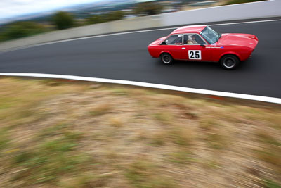 25;1972-Fiat-124-Sport-Coupe;22-March-2008;Australia;Bathurst;FOSC;Festival-of-Sporting-Cars;Geoff-Thomas;Mt-Panorama;NSW;New-South-Wales;Regularity;auto;motorsport;movement;racing;speed;wide-angle