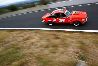 76;1976-Holden-Torana-SS-V8-Hatch;22-March-2008;Australia;Bathurst;David-Falvey;FOSC;Festival-of-Sporting-Cars;Mt-Panorama;NSW;New-South-Wales;Regularity;auto;motorsport;movement;racing;speed;wide-angle