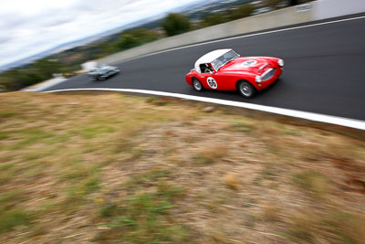 66;1959-Austin-Healey-3000;22-March-2008;Australia;Bathurst;Brian-Duffy;FOSC;Festival-of-Sporting-Cars;Mt-Panorama;NSW;New-South-Wales;Regularity;auto;grass;motorsport;movement;racing;speed;wide-angle