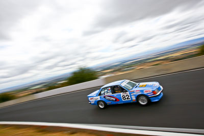 82;1983-Holden-Commodore-V8;22-March-2008;Australia;Bathurst;FOSC;Festival-of-Sporting-Cars;Geoff-Dunkin;Improved-Production;Mt-Panorama;NSW;New-South-Wales;auto;clouds;motorsport;movement;racing;sky;speed;wide-angle