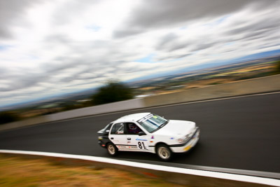 81;1991-Nissan-Pulsar;22-March-2008;Australia;Bathurst;FOSC;Festival-of-Sporting-Cars;Improved-Production;Mt-Panorama;NSW;New-South-Wales;Peter-Street;auto;clouds;motorsport;movement;racing;sky;speed;wide-angle