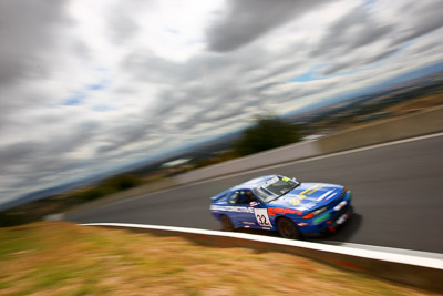 32;1989-Nissan-Skyline-R32-GTR;22-March-2008;Australia;Bathurst;FOSC;Festival-of-Sporting-Cars;Geoffrey-Fear;Improved-Production;Mt-Panorama;NSW;New-South-Wales;auto;clouds;motorsport;movement;racing;sky;speed;wide-angle