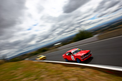 33;1972-Mazda-RX‒3;22-March-2008;Australia;Bathurst;FOSC;Festival-of-Sporting-Cars;Improved-Production;Michael-Posa;Mt-Panorama;NSW;New-South-Wales;auto;clouds;motorsport;movement;racing;sky;speed;wide-angle