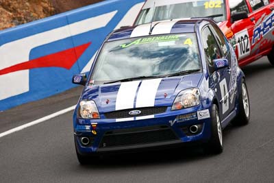 4;2007-Ford-Fiesta-XR4;22-March-2008;Australia;Bathurst;FOSC;Festival-of-Sporting-Cars;Improved-Production;Michael-Green;Mt-Panorama;NSW;New-South-Wales;auto;motorsport;racing;super-telephoto