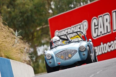 63;1953-Austin-Healey-1004;22-March-2008;Australia;Bathurst;Damian-Moloney;FOSC;Festival-of-Sporting-Cars;Group-S;Mt-Panorama;NSW;New-South-Wales;auto;motorsport;racing;super-telephoto