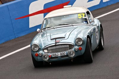 57;1964-Austin-Healey-3000;22-March-2008;Australia;Bathurst;FOSC;Festival-of-Sporting-Cars;Mark-Goldsmith;Marque-and-Production-Sports;Mt-Panorama;NSW;New-South-Wales;auto;motorsport;racing;super-telephoto