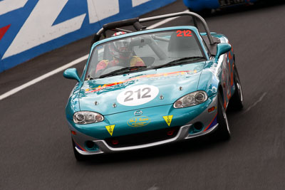 212;2003-Mazda-MX‒5;22-March-2008;Australia;Bathurst;Don-Lake;FOSC;Festival-of-Sporting-Cars;Marque-and-Production-Sports;Mazda-MX‒5;Mazda-MX5;Mazda-Miata;Mt-Panorama;NSW;New-South-Wales;auto;motorsport;racing;super-telephoto