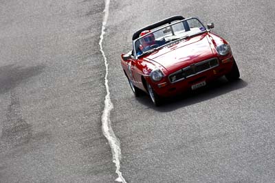 54;1963-MGB-Roadster;22-March-2008;Australia;Bathurst;FOSC;Festival-of-Sporting-Cars;Jeff-Newey;Mt-Panorama;NSW;New-South-Wales;Regularity;auto;motorsport;racing;super-telephoto