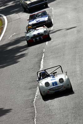 70;1960-Austin-Healey-Sprite-Mk-I;22-March-2008;Australia;Bathurst;FOSC;Festival-of-Sporting-Cars;Judith-Dorrell;Mt-Panorama;NSW;New-South-Wales;Regularity;auto;motorsport;racing;super-telephoto