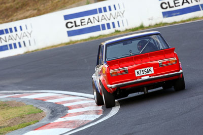 16;1970-Datsun-1600;22-March-2008;Australia;Bathurst;FOSC;Festival-of-Sporting-Cars;Improved-Production;Mark-Short;Mt-Panorama;NSW;New-South-Wales;auto;motorsport;racing;super-telephoto