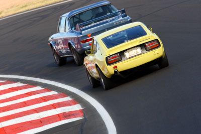 171;1971-Datsun-240Z;22-March-2008;Australia;Bathurst;FOSC;Festival-of-Sporting-Cars;Historic-Sports-and-Touring;Mark-Cassells;Mt-Panorama;NSW;New-South-Wales;auto;classic;motorsport;racing;super-telephoto;vintage