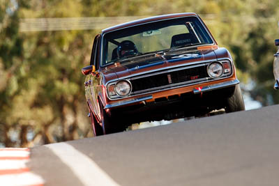 13;1968-Ford-Cortina-240-Mk-II;23-March-2008;Australia;Bathurst;FOSC;Festival-of-Sporting-Cars;Group-N;Historic-Touring-Cars;Mt-Panorama;Murray-Paddison;NSW;New-South-Wales;auto;classic;copper;motorsport;racing;super-telephoto;vintage