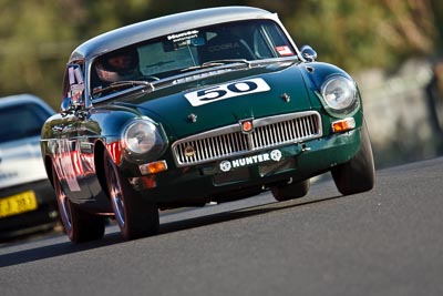 50;1968-MGB-Roadster;23-March-2008;Australia;Bathurst;FOSC;Festival-of-Sporting-Cars;Ian-Ashton;Mt-Panorama;NSW;New-South-Wales;Regularity;auto;motorsport;racing;super-telephoto