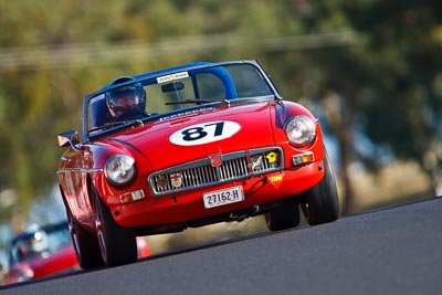 87;1967-MGB;23-March-2008;Australia;Bathurst;FOSC;Festival-of-Sporting-Cars;Kerry-Phelan;Mt-Panorama;NSW;New-South-Wales;Regularity;auto;motorsport;racing;super-telephoto