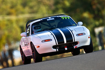 777;1990-Mazda-MX‒5;23-March-2008;Australia;Bathurst;FOSC;Festival-of-Sporting-Cars;John-Metham;Mazda-MX‒5;Mazda-MX5;Mazda-Miata;Mt-Panorama;NSW;New-South-Wales;Regularity;auto;motorsport;racing;super-telephoto