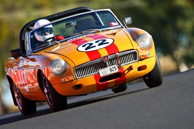 22;1969-MGB-Roadster;23-March-2008;Australia;Bathurst;FOSC;Festival-of-Sporting-Cars;Kevin-Kirk;Mt-Panorama;NSW;New-South-Wales;Regularity;auto;motorsport;racing;super-telephoto