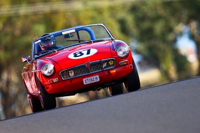 87;1967-MGB;23-March-2008;Australia;Bathurst;FOSC;Festival-of-Sporting-Cars;Kerry-Phelan;Mt-Panorama;NSW;New-South-Wales;Regularity;auto;motorsport;racing;super-telephoto