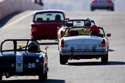 606;1970-MGB-V8-Roadster;23-March-2008;Australia;Bathurst;FOSC;Festival-of-Sporting-Cars;Mt-Panorama;NSW;New-South-Wales;Regularity;Tony-Warren;auto;motorsport;racing;super-telephoto