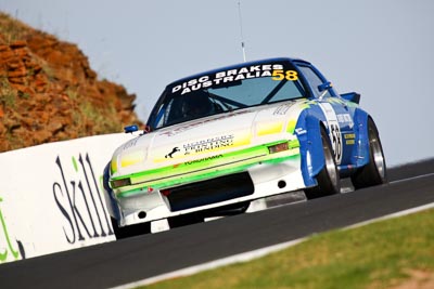 58;1984-Mazda-RX‒7;23-March-2008;Australia;Bathurst;FOSC;Festival-of-Sporting-Cars;Improved-Production;Mt-Panorama;NSW;New-South-Wales;Scott-Fleming;auto;motorsport;racing;super-telephoto