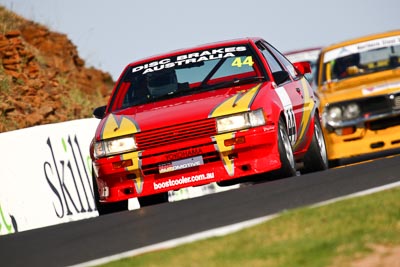 44;1984-Toyota-Sprinter;23-March-2008;Australia;Bathurst;FOSC;Festival-of-Sporting-Cars;Improved-Production;Justin-McClintock;Mt-Panorama;NSW;New-South-Wales;auto;motorsport;racing;super-telephoto