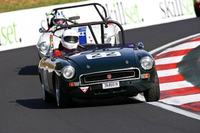 22;1971-MGB-Roadster;23-March-2008;Australia;Bathurst;FOSC;Festival-of-Sporting-Cars;Geoff-Pike;Group-S;Mt-Panorama;NSW;New-South-Wales;auto;motorsport;racing;super-telephoto