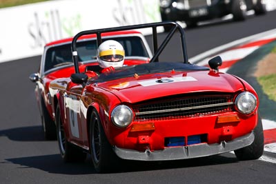 6;1970-Triumph-TR6;23-March-2008;Australia;Bathurst;FOSC;Festival-of-Sporting-Cars;Group-S;Mt-Panorama;NSW;New-South-Wales;Tony-Dains;auto;motorsport;racing;super-telephoto